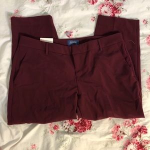 Maroon Harper Pants